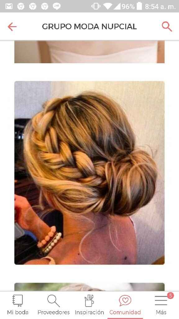 Peinado boho chic - 1