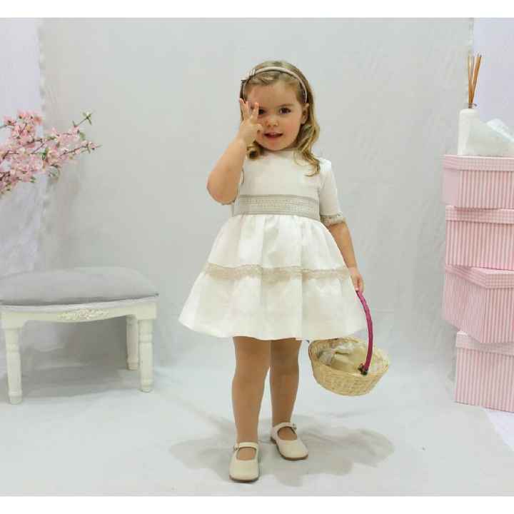 Vestido niña arras. - 1