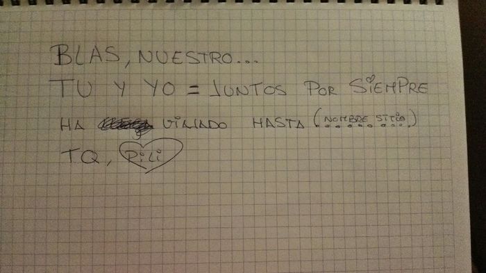 Ayuuda..!! sorpresa novio carteles - 1