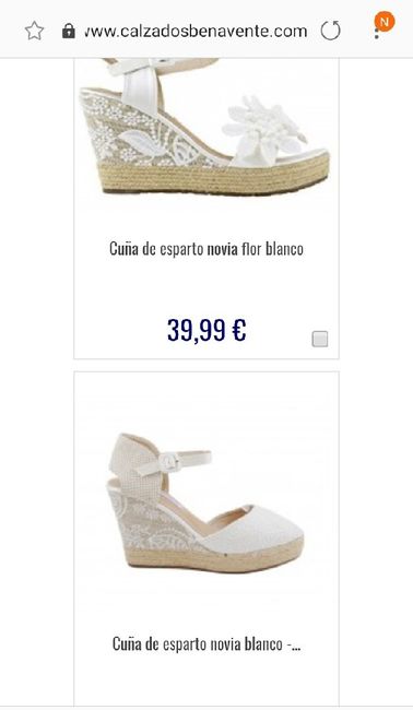 Zapatos de novia - 1