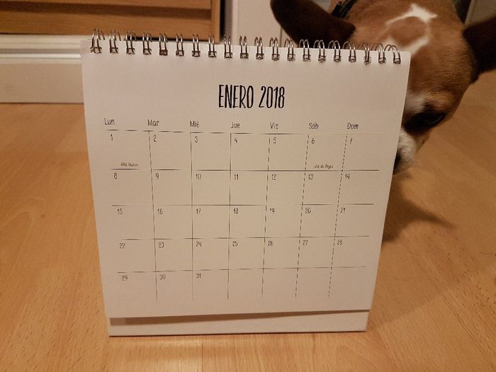  Calendario de nuestro año💏 - 2