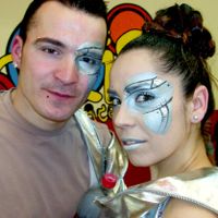 david y yo en carnaval 2011
