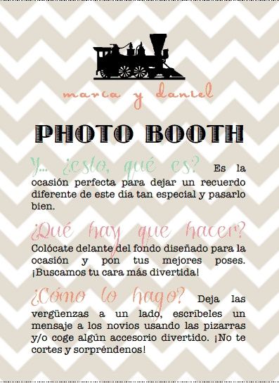 Instrucciones del Photocol