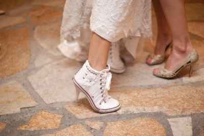 Converse con tacón