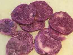 Chips violetas