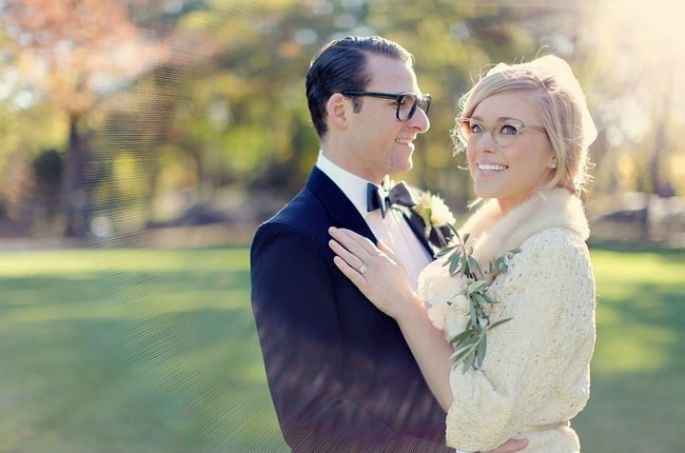 Novias con gafas