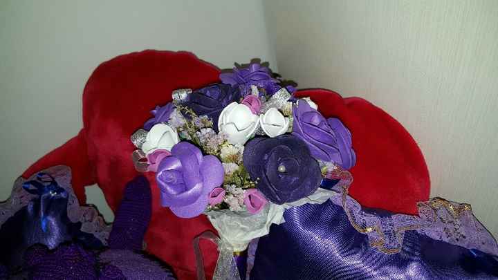 Proceso de ramo flores goma eva para regalar - 2