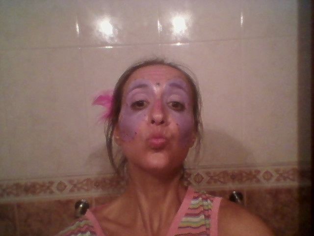 Besitos para mis amigas a las 7.30 que llegué a mi casa jiji