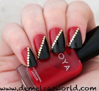 4.Uñas rojas