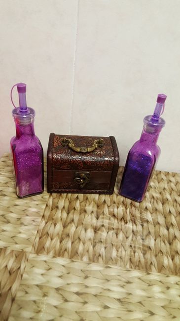 Tarros y baúl
