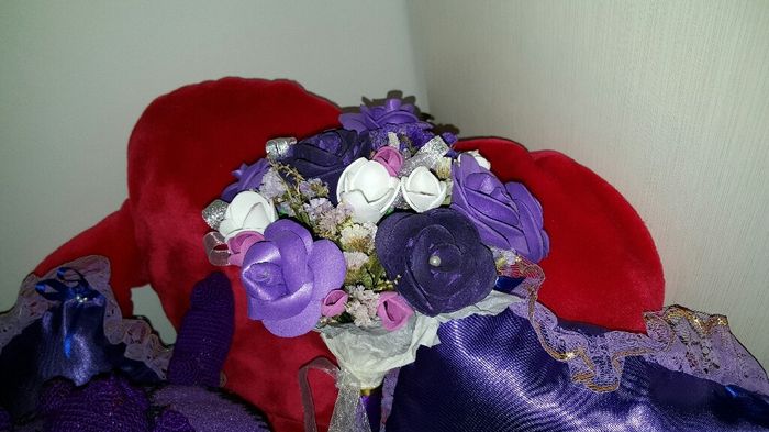 Proceso de ramo flores goma eva para regalar - 2