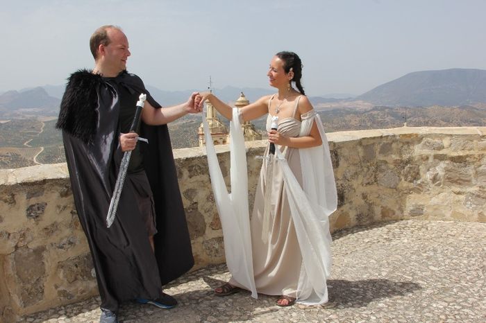 En el Castillo de Olvera