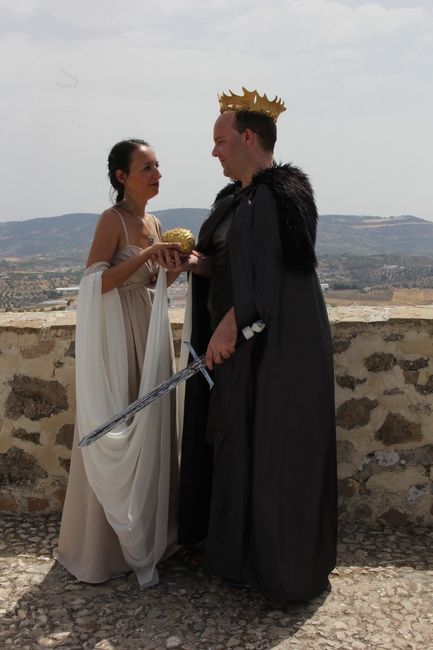 En el Castillo de Olvera