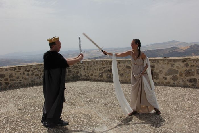 En el Castillo de Olvera
