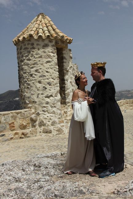 En el Castillo de Olvera
