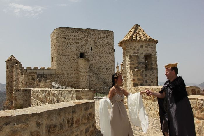 En el Castillo de Olvera
