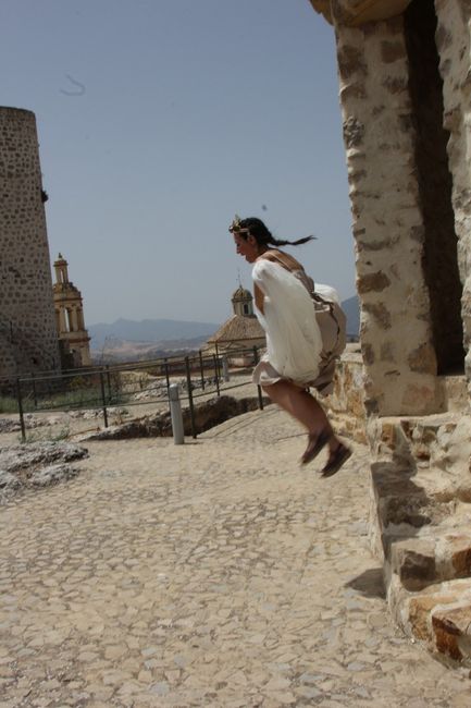 En el Castillo de Olvera