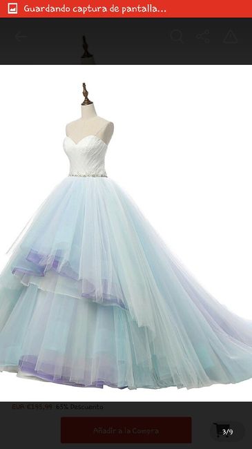 Vestido original y con color - 1