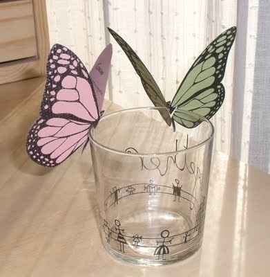 Mariposas de agradecimiento