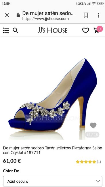 Zapatos azules - 1