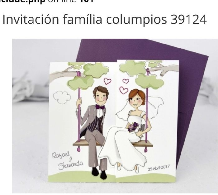 Invitaciones de Boda - 1