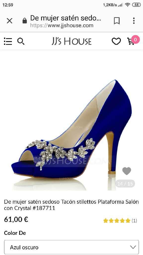 Zapatos azules - 1