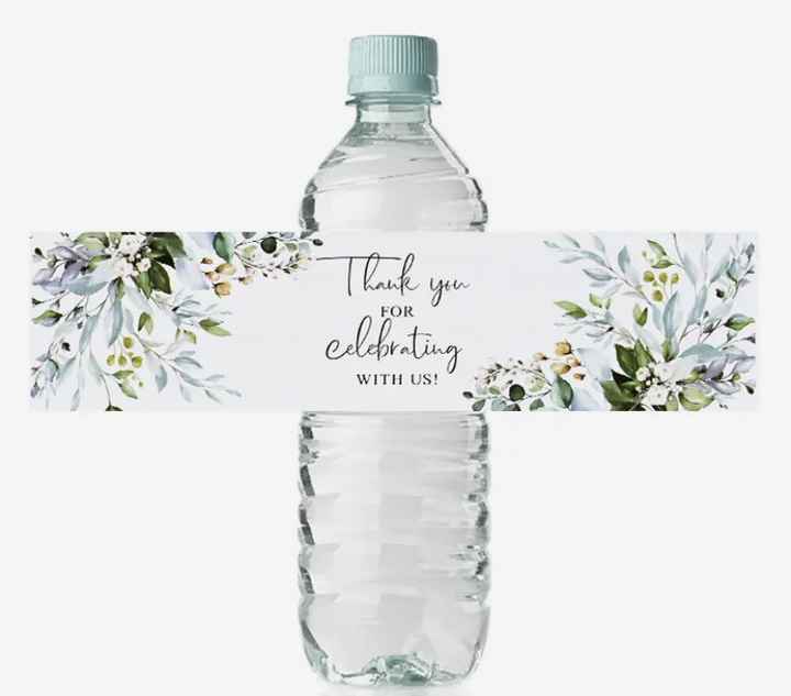Botellas de agua ceremonia - 1