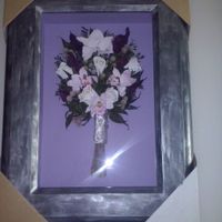 Ramo de novia secado