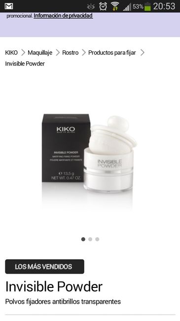 Evitar brillos en el maquillaje - 1