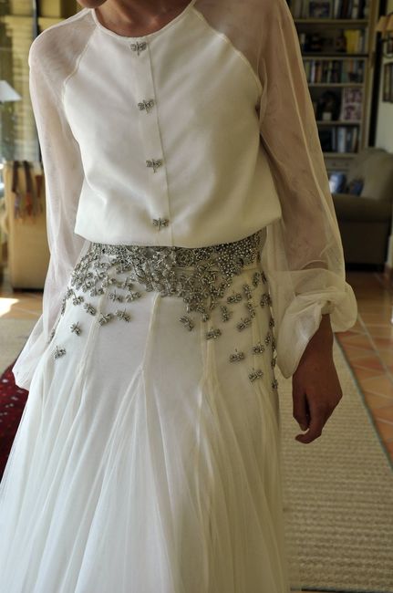 vestido de novia camisero