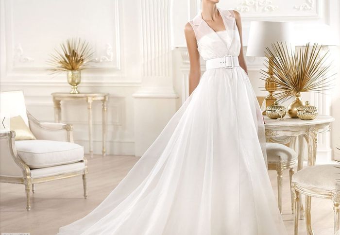vestido de novia camisero