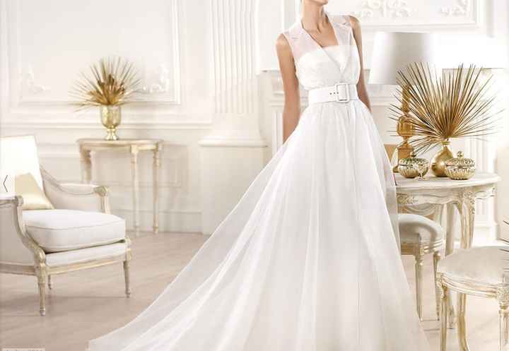 vestido de novia camisero