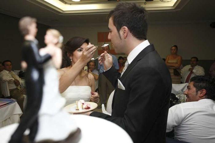 Con la tarta