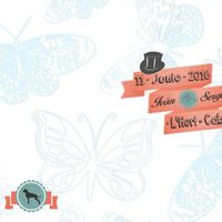 Portada y parte trasera Invitación Boda