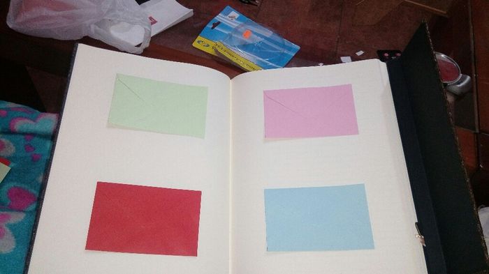 Libro de firmas blanco para decorar - 1