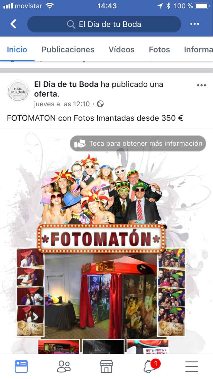 Fotomaton “el día de tu boda” - 1