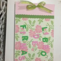 Libro de firmas de scrap - 1