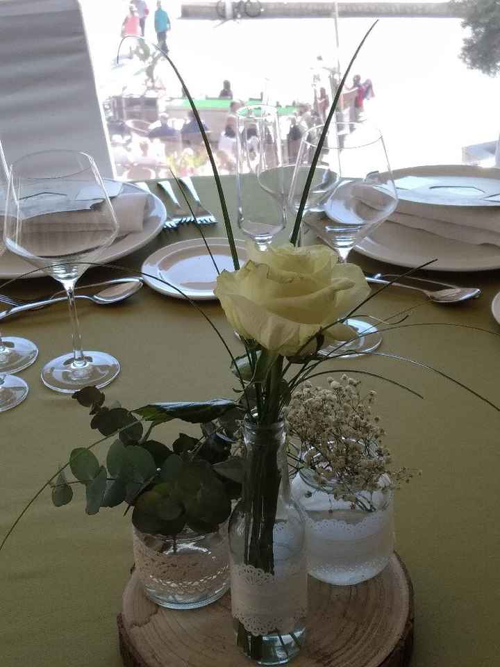 Ya tenemos centros de mesa - 1
