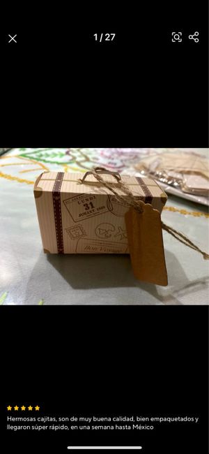 Regalos invitados para meter en cajitas. 2