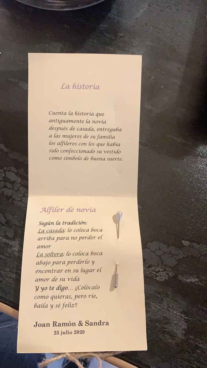 Regalos para los invitados - 2