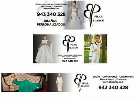 Vestidos de novia de pilar blanco - 1