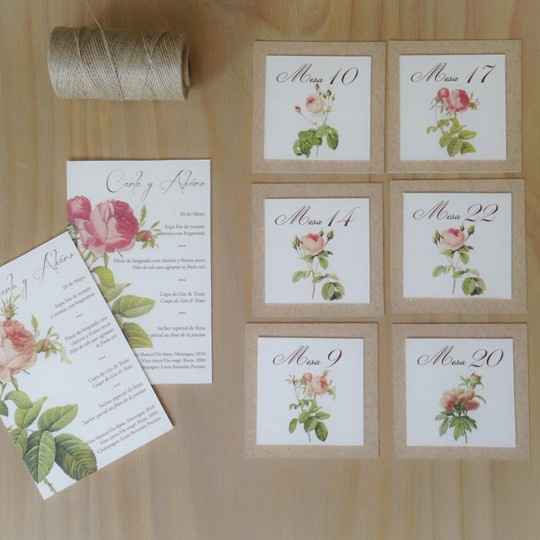 Meseros de flores