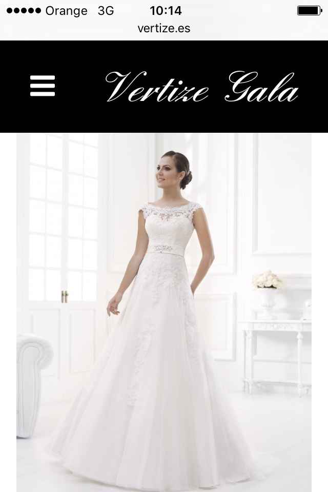 Vestidos novia vertize gala - 1