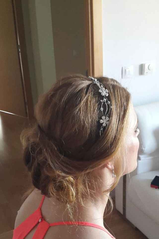 Mi prueba de maquillaje y peinado - 1