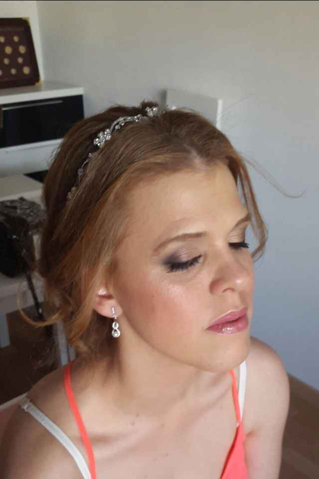 Mi prueba de maquillaje y peinado - 3