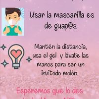 Idea detalle para bodas en tiempo covid - 1