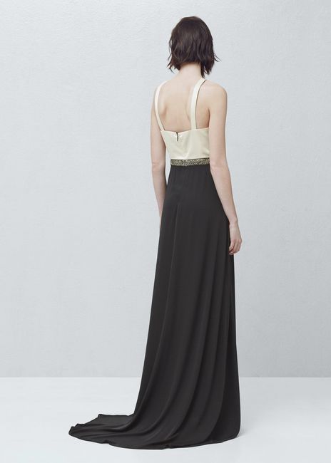 Vestido Mango espalda