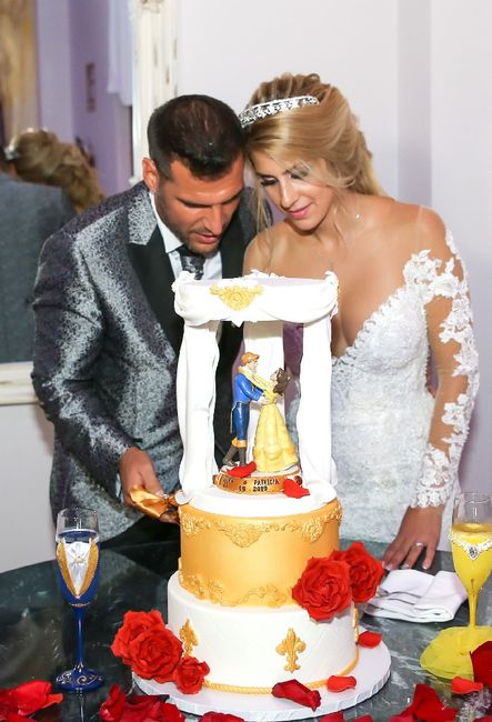 Nuestra boda con temática bella y bestia 2
