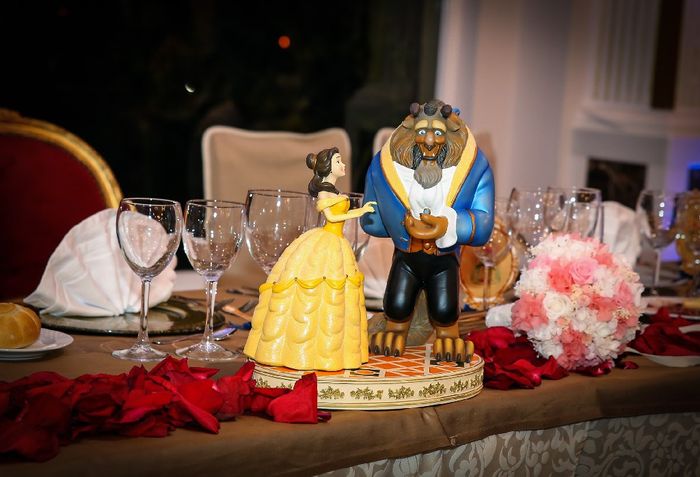 Nuestra boda con temática bella y bestia 6