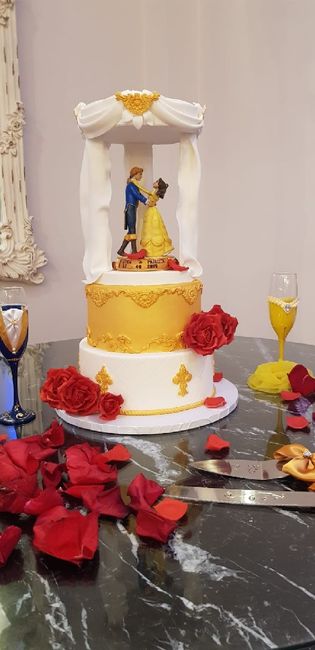 Nuestra boda con temática bella y bestia 21